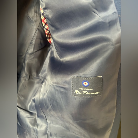 Ben Sherman Men’s Blue Blazer Size 18R NWOT - Picture 8 of 13